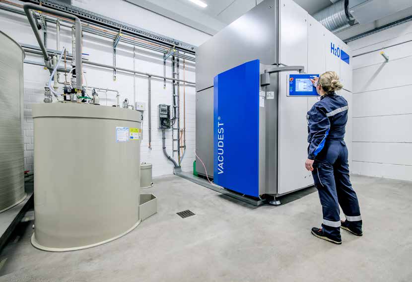 Technische Anlage zur Wasseraufbereitung